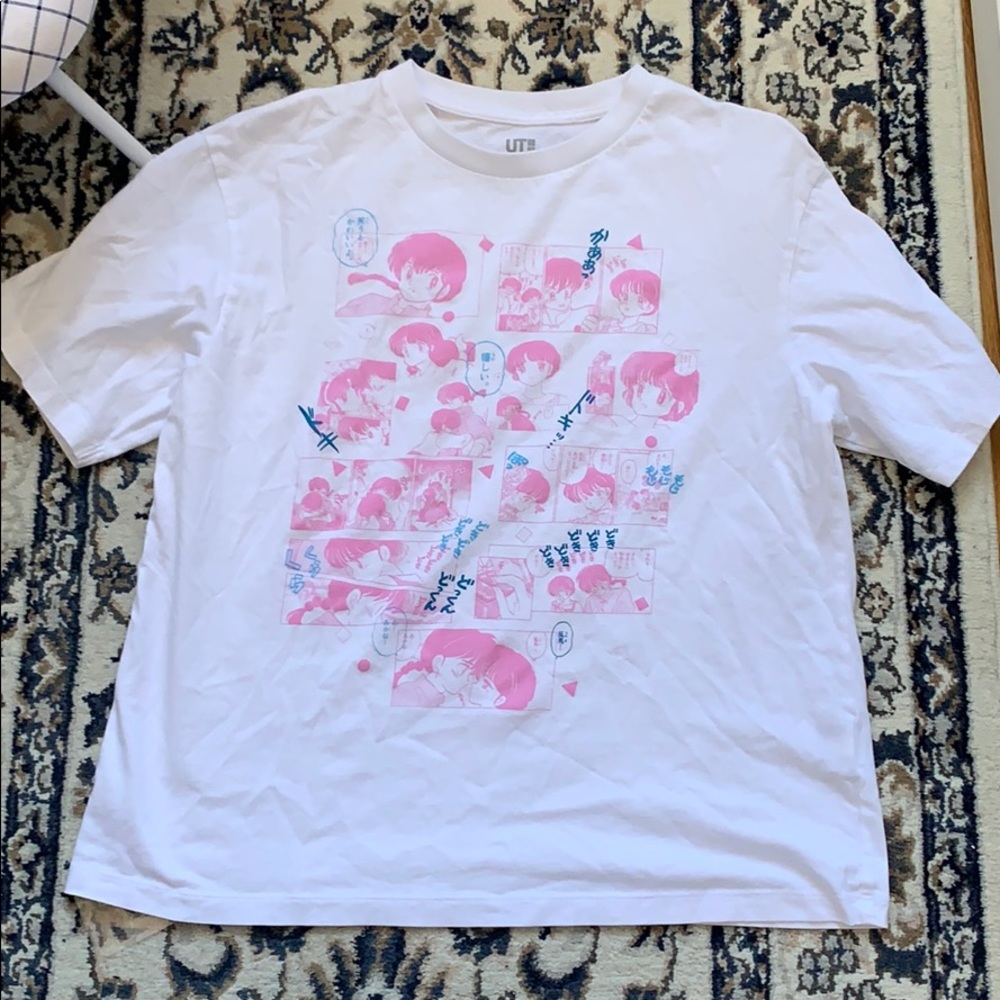 <3 Uniqlo Manga T shirt
